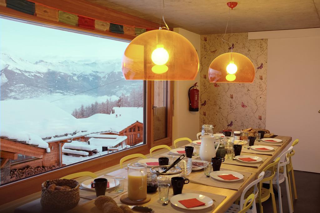 Iglusaq Lodge Veysonnaz Exteriér fotografie